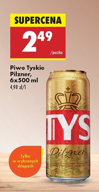 Piwo Tyskie pilzner promocja