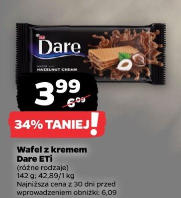Wafel z kremem ETi (różne rodzaje) promocja w Netto