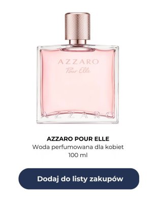 Woda perfumowana dla kobiet Pour Elle promocja w Rossmann