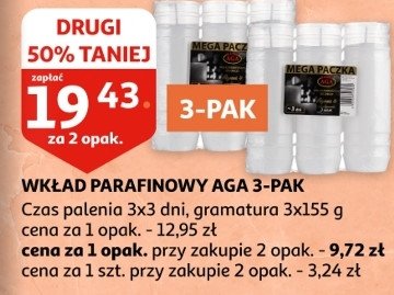 Wkład parafinowy 3d Aga kalisz promocja