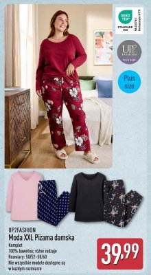 Piżama damska Moda XXL UP2FASHION promocja w Aldi