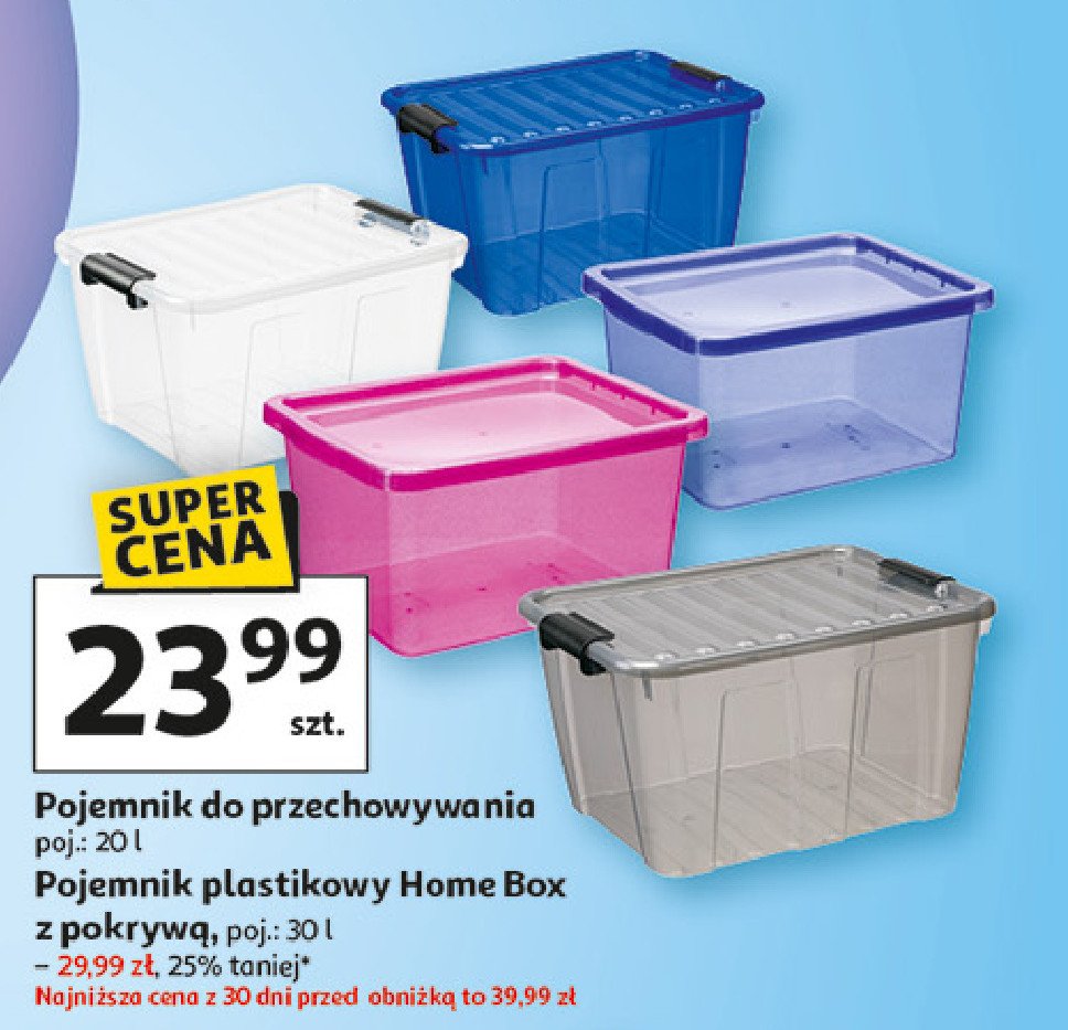 Pojemnik home box 30 l promocja