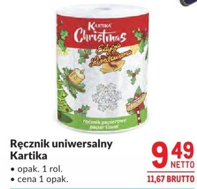 Ręcznik uniwersalny Kartika promocja w Makro