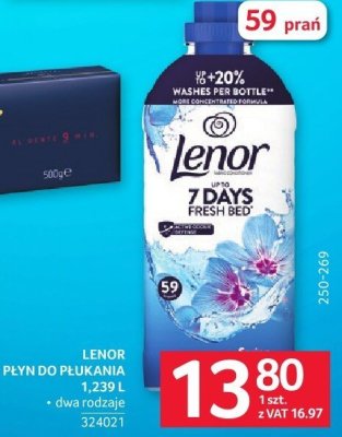 Płyn do płukania Lenor 1.239l promocja w Selgros