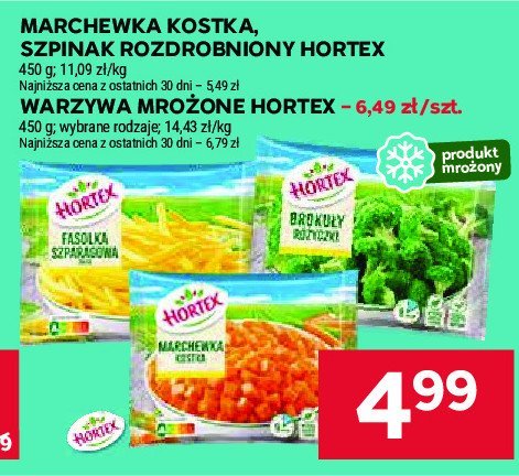 Brokuły różyczki Hortex promocja