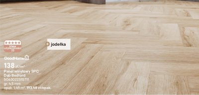 Panel winylowy SPC Dąb Bedford promocja w Castorama