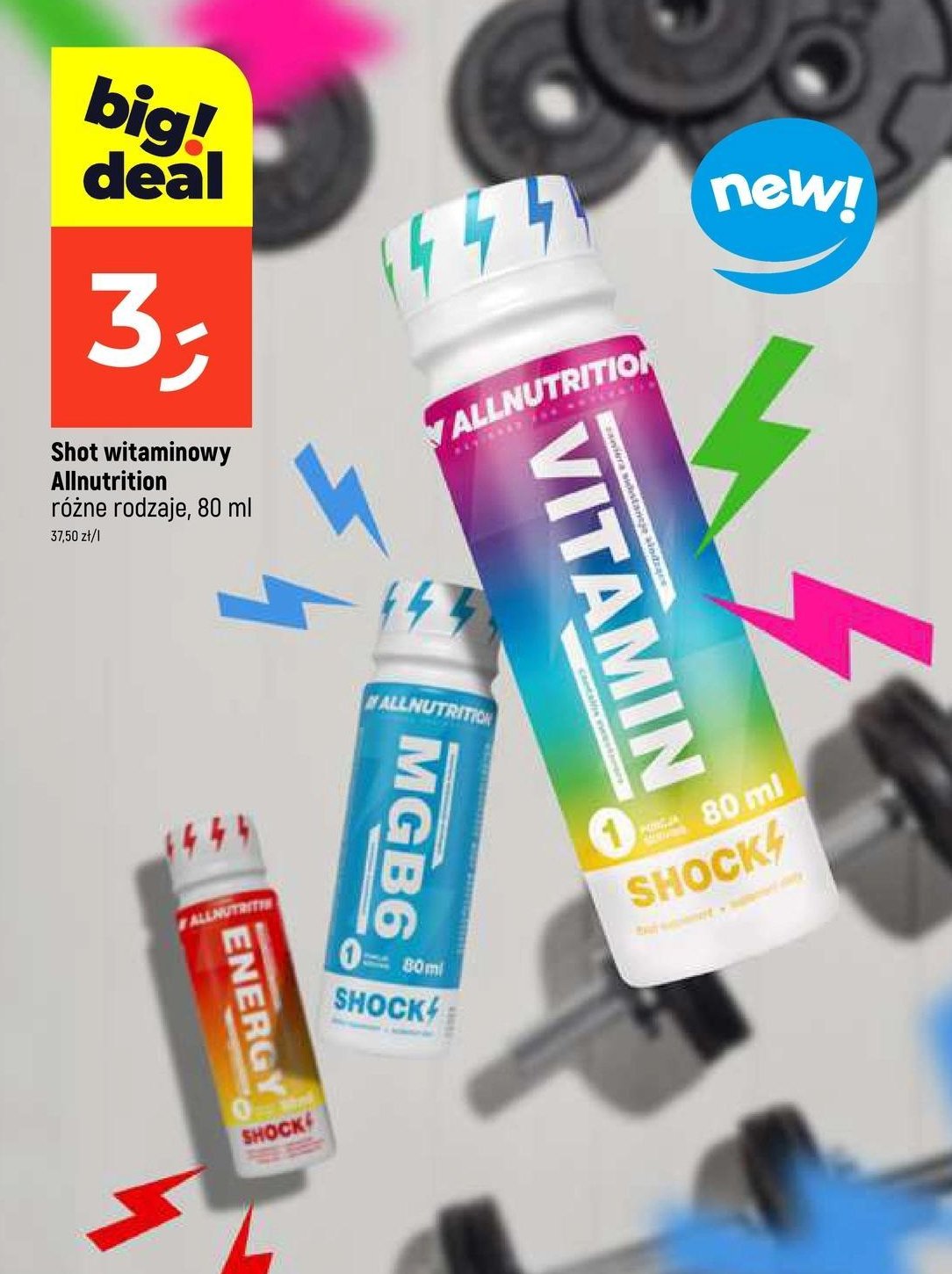 Shot mgb6 Allnutrition promocja w Dealz