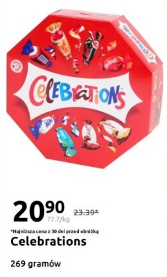 Czekoladki Celebrations promocja w Action