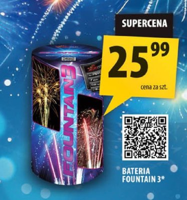 Bateria Fountain 3 promocja w Arhelan