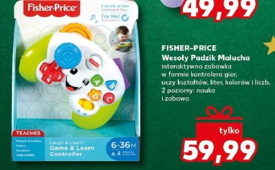 Zabawka Fisher-Price Wesoły Padzik Malucha promocja w Kaufland