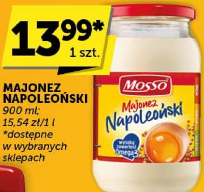 Majonez Napoleoński Mosso promocja w ABC