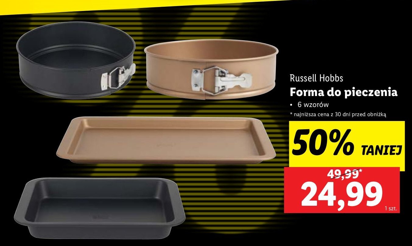 Forma do pieczenia Russell hobbs promocja w Lidl