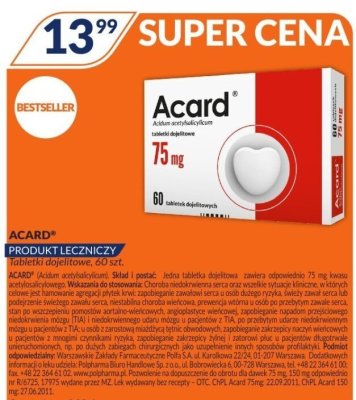 Acard promocja w DOZ.PL