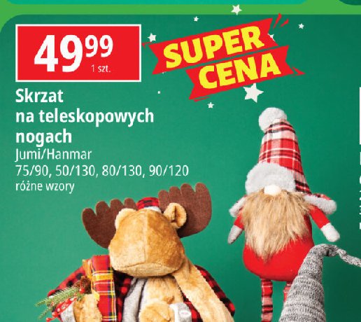 Skrzat teleskopowy 90 cm Jumi promocja w Leclerc