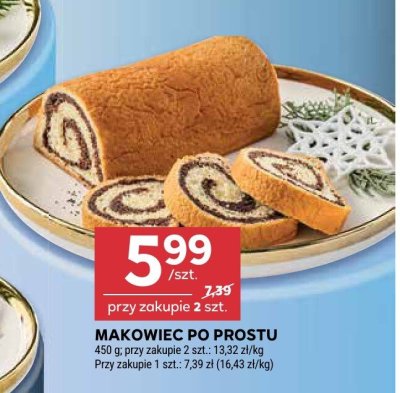 Makowiec po prostu promocja w Stokrotka