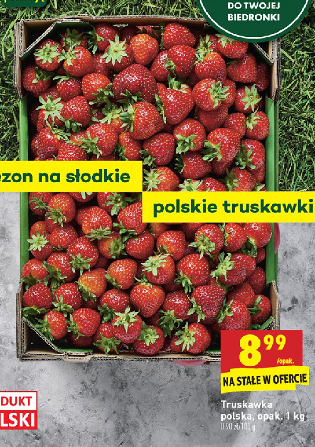 Truskawki polskie promocja
