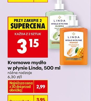 Kremowe mydło w płynie, 500 ml różne rodzaje promocja w Biedronka
