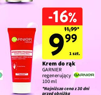Krem do r膮k ochronny Garnier hand promocja