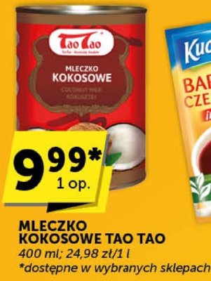 Mleczko kokosowe Tao Tao promocja w Euro Sklep