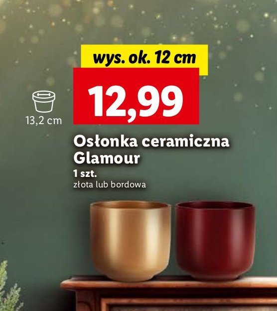 Osłonka ceramiczna glamour promocja