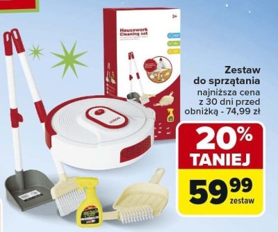 Zestaw do sprzątania promocja w Carrefour