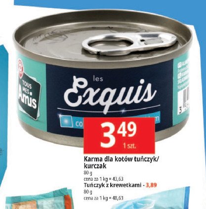 Karma dla kota z kurczakiem Wiod膮ca marka tous mes amis promocja