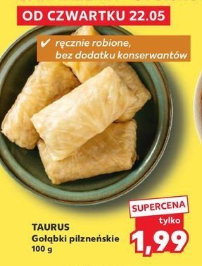 Gołąbki pilzneńskie Taurus promocja w Kaufland