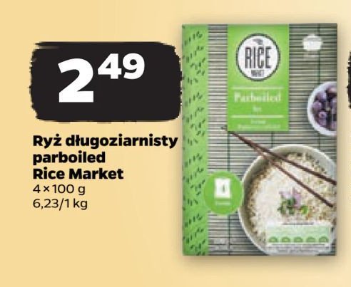 Ryż parboiled Rice market promocja