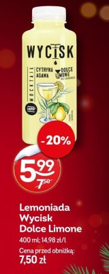 Lemoniada Wycisk Dolce Limone promocja w Żabka