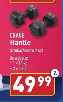 Hantle 5 kg CRANE promocja