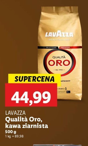 Kawa Lavazza qualita oro promocja