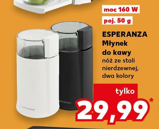 Młynek do kawy 160 w Esperanza promocja