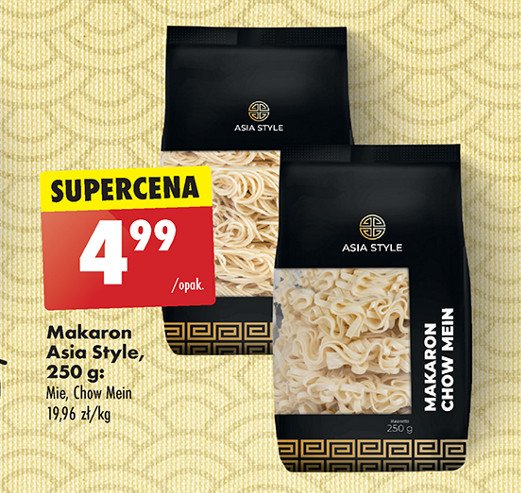 Makaron mie Asia style promocja