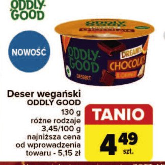 Deser owsiany caramel Oddly good promocja w Carrefour Market