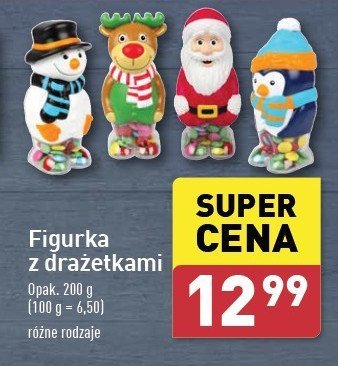 Figurka z drażetkami renifer promocja