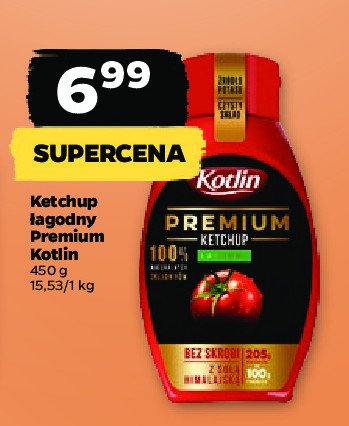 Ketchup łagodny premium Kotlin promocja