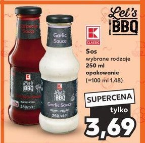 Sos barbecue K-classic let's bbq promocja