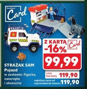 Pojazd strażak sam promocja w Kaufland