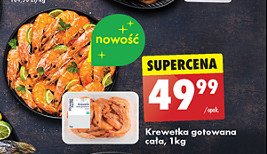 Krewetki gotowane promocja