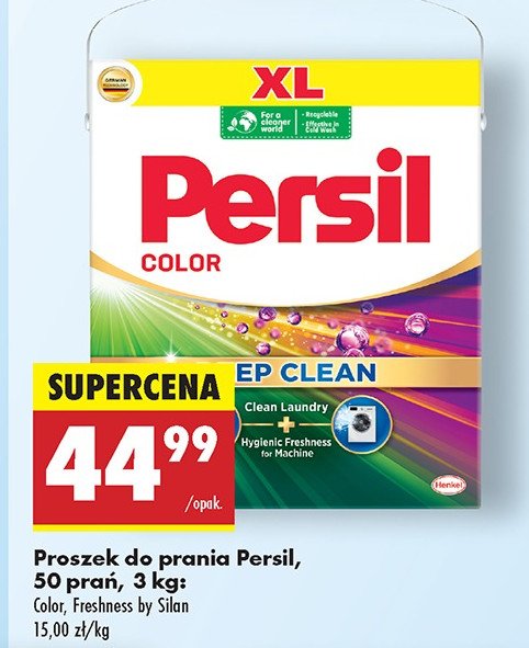 Proszek do prania freshness by silan Persil promocja w Biedronka