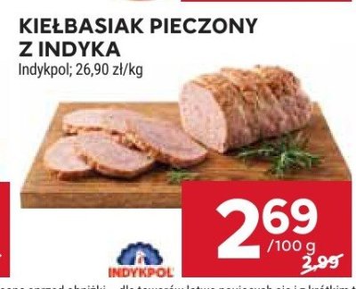 Kiełbasiak pieczony z indyka promocja w Stokrotka