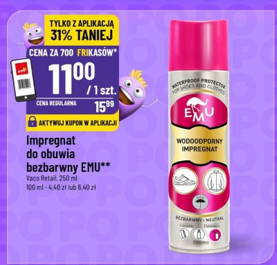 Impregnat do obuwia bezbarwny EMU promocja w POLOmarket