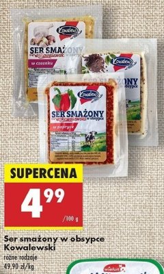 Ser smażony w obsypce czosnkowej Osm kowalew promocja