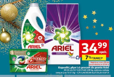 Kapsu艂ki do prania extra clean power Ariel all in 1 promocja