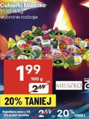 Cukierki promocja w Delikatesy Centrum