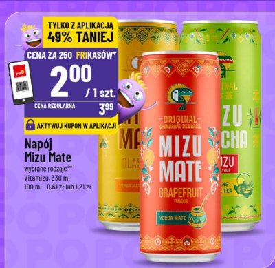 Napój Mizu Mate promocja w POLOmarket