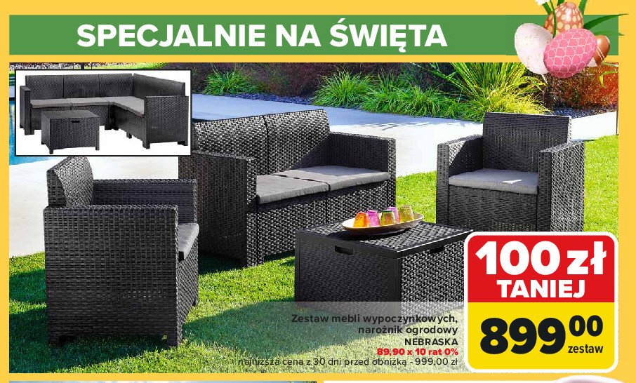 Zestaw mebli nebraska promocja