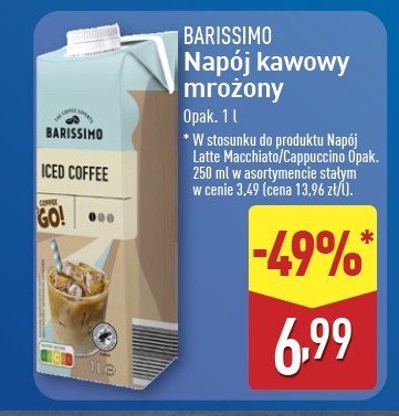 Napój kawowy Barissimo classic promocja
