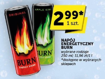 Napój energetyczny BURN promocja w Euro Sklep