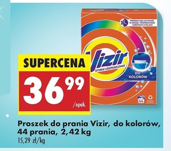 Proszek do prania kolorów Vizir promocja